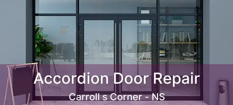  Accordion Door Repair Carroll s Corner - NS