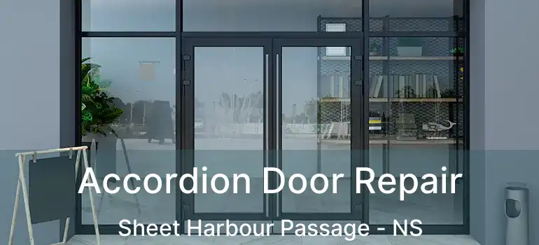  Accordion Door Repair Sheet Harbour Passage - NS