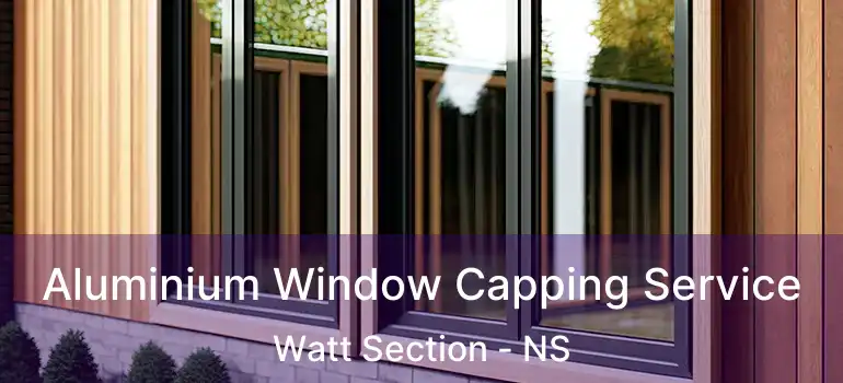  Aluminium Window Capping Service Watt Section - NS