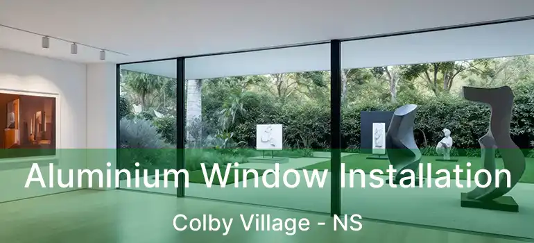  Aluminium Window Installation Colby Village - NS