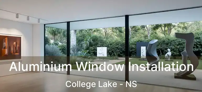  Aluminium Window Installation College Lake - NS