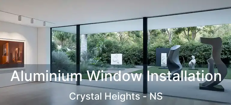  Aluminium Window Installation Crystal Heights - NS