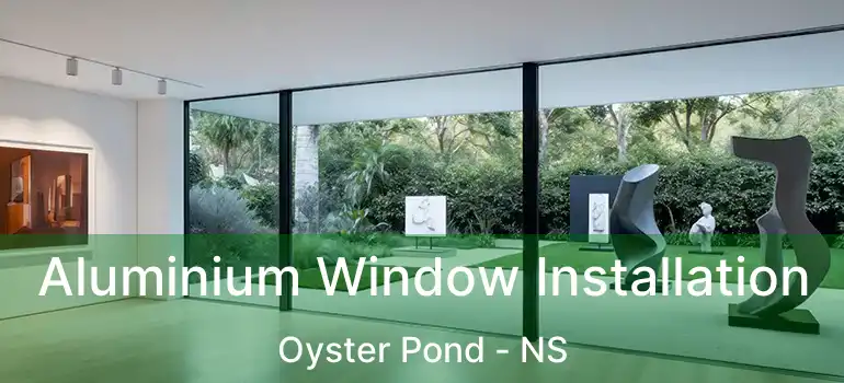  Aluminium Window Installation Oyster Pond - NS