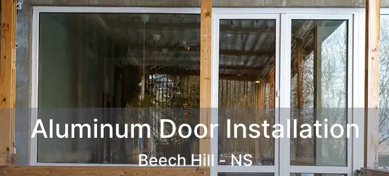  Aluminum Door Installation Beech Hill - NS