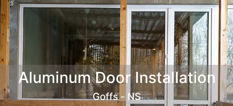  Aluminum Door Installation Goffs - NS