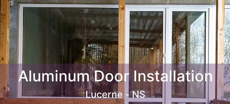  Aluminum Door Installation Lucerne - NS