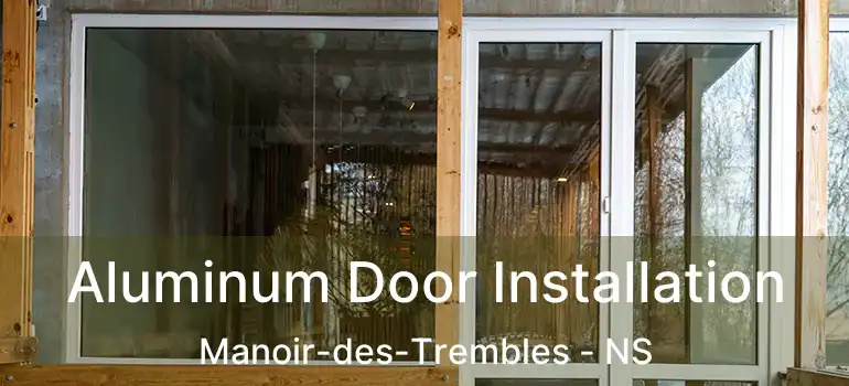  Aluminum Door Installation Manoir-des-Trembles - NS