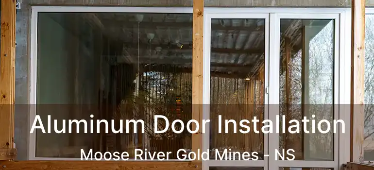  Aluminum Door Installation Moose River Gold Mines - NS