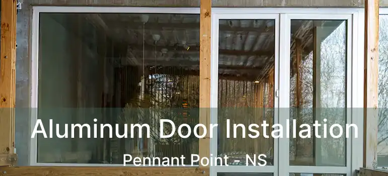  Aluminum Door Installation Pennant Point - NS