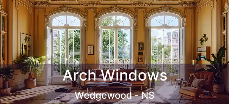  Arch Windows Wedgewood - NS