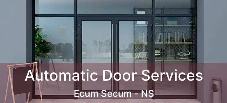  Automatic Door Services Ecum Secum - NS