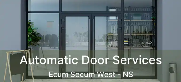  Automatic Door Services Ecum Secum West - NS