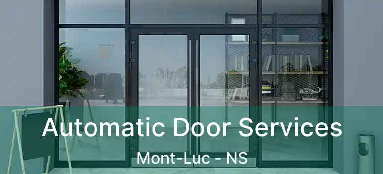  Automatic Door Services Mont-Luc - NS