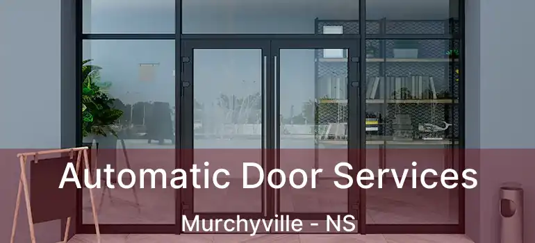  Automatic Door Services Murchyville - NS