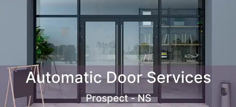  Automatic Door Services Prospect - NS