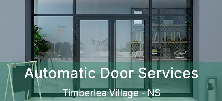  Automatic Door Services Timberlea Village - NS