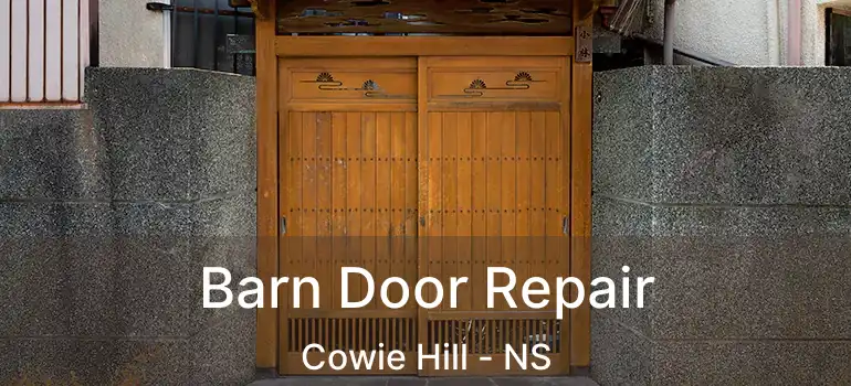  Barn Door Repair Cowie Hill - NS