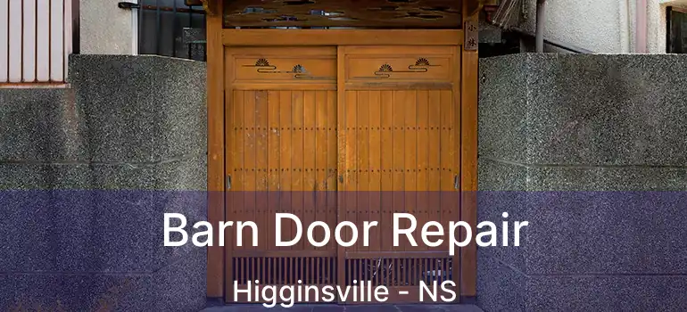  Barn Door Repair Higginsville - NS