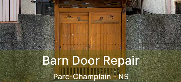  Barn Door Repair Parc-Champlain - NS