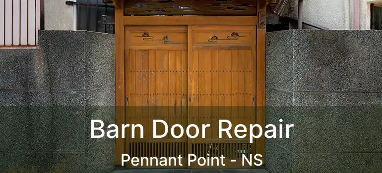  Barn Door Repair Pennant Point - NS