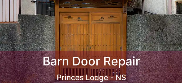  Barn Door Repair Princes Lodge - NS