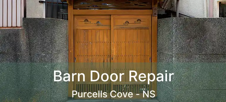  Barn Door Repair Purcells Cove - NS