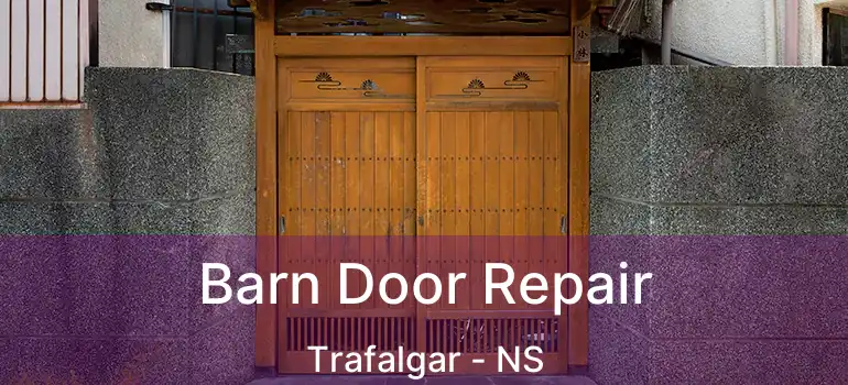  Barn Door Repair Trafalgar - NS