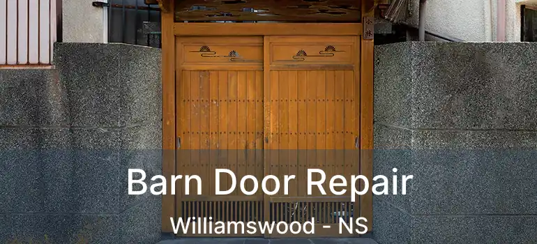  Barn Door Repair Williamswood - NS