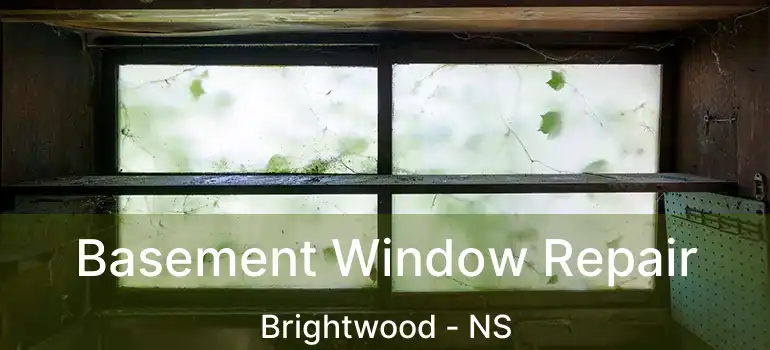  Basement Window Repair Brightwood - NS