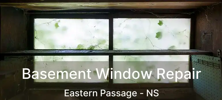  Basement Window Repair Eastern Passage - NS