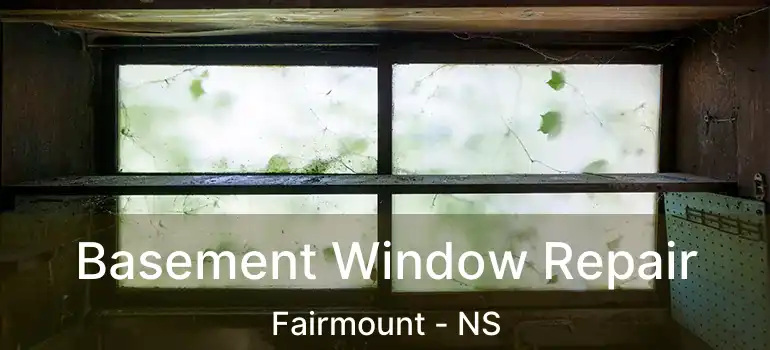  Basement Window Repair Fairmount - NS