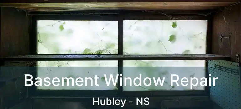  Basement Window Repair Hubley - NS