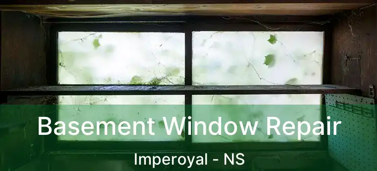  Basement Window Repair Imperoyal - NS