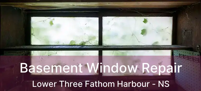  Basement Window Repair Lower Three Fathom Harbour - NS