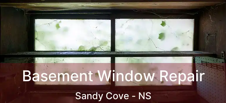  Basement Window Repair Sandy Cove - NS