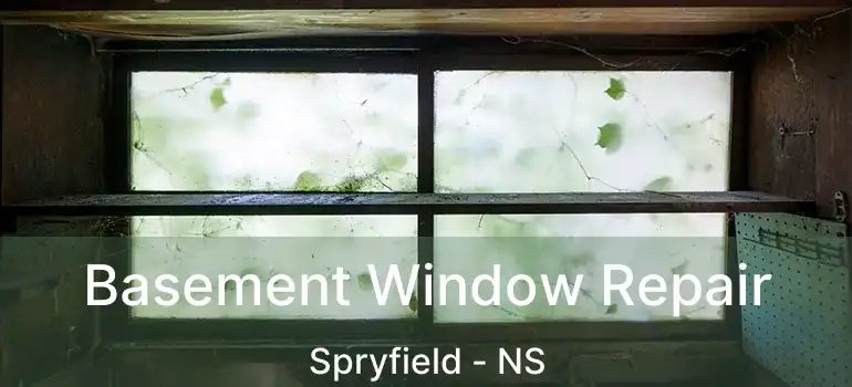  Basement Window Repair Spryfield - NS