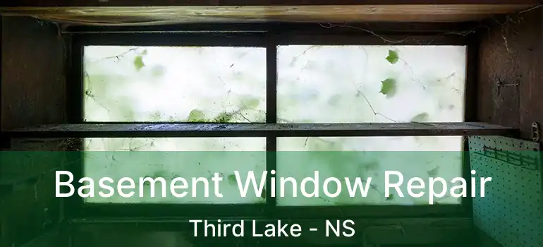  Basement Window Repair Third Lake - NS