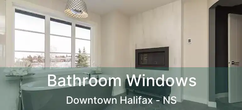  Bathroom Windows Downtown Halifax - NS