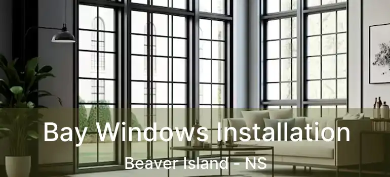  Bay Windows Installation Beaver Island - NS