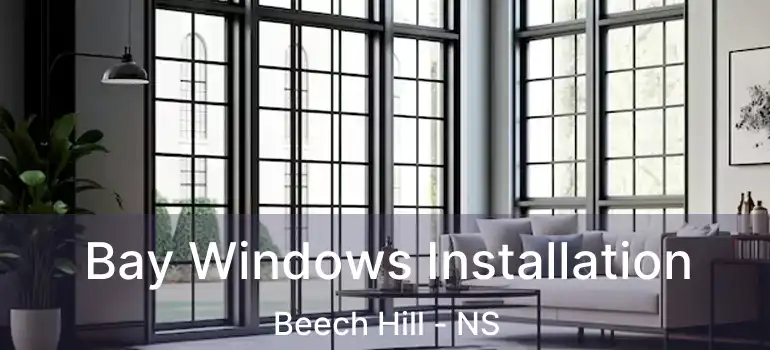  Bay Windows Installation Beech Hill - NS