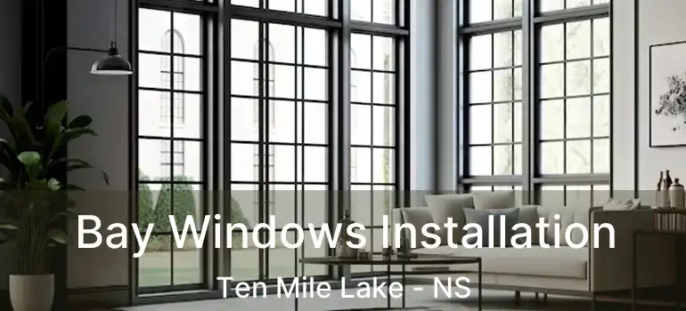  Bay Windows Installation Ten Mile Lake - NS