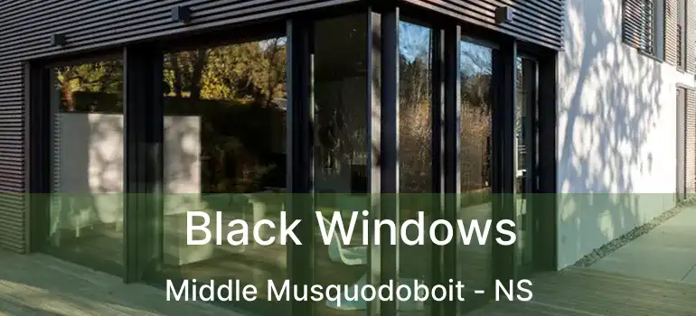  Black Windows Middle Musquodoboit - NS