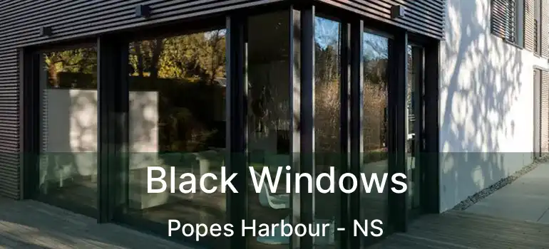  Black Windows Popes Harbour - NS