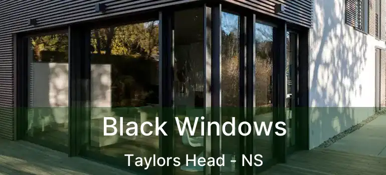  Black Windows Taylors Head - NS