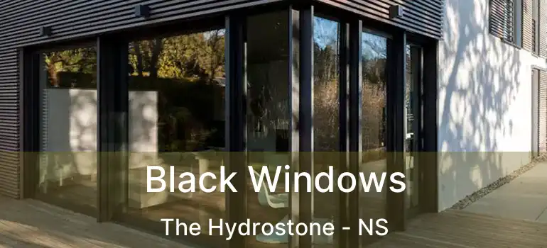  Black Windows The Hydrostone - NS