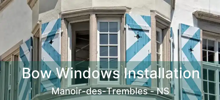  Bow Windows Installation Manoir-des-Trembles - NS