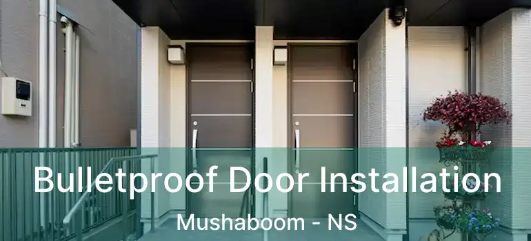  Bulletproof Door Installation Mushaboom - NS