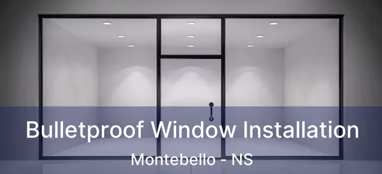  Bulletproof Window Installation Montebello - NS