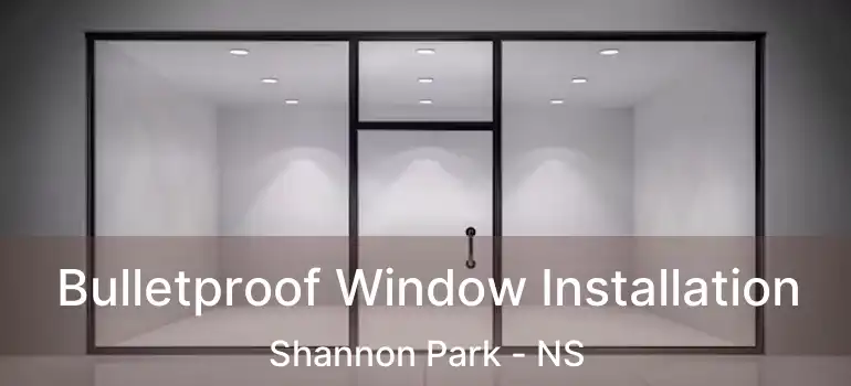  Bulletproof Window Installation Shannon Park - NS