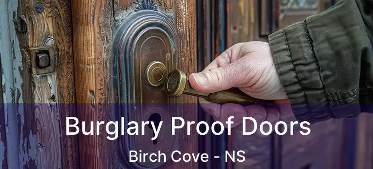  Burglary Proof Doors Birch Cove - NS